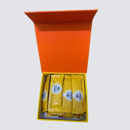 Organic Natural Honey (Large Pack of 24 Sachets 10Gram Each) image 1